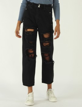 JEANS 3051 11OZ BLACK WORN