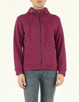 FELPA ZP PRINF CO0 LAMPONE