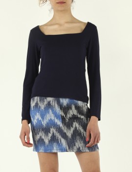 T-SHIRT ML LOLLY JVI BLU