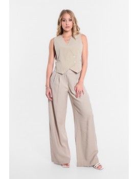 GILET RECO PVI CREMA