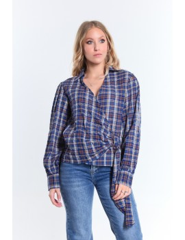 CAMICIA TRAIS TCOS INDIGO
