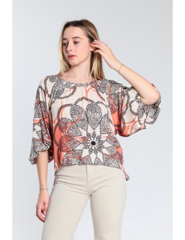 BLUSA LEZIA MBIF ECRU PESCA