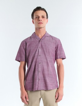 CAMICIA MC DRAYS TCO RHUM