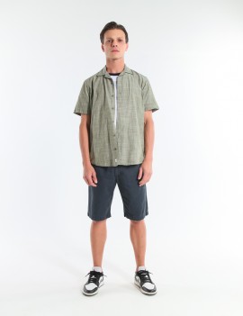 CAMICIA MC DRAYS TCO MILITARE
