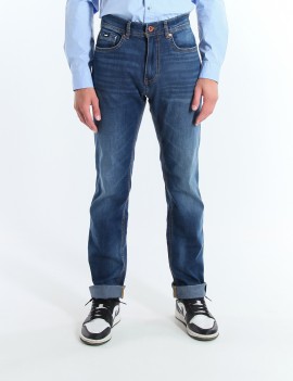 JEANS MORRIS 10OZ DARK USED