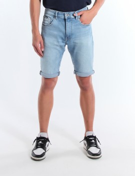 SHORT ALBERT REV 11OZ DARK BLU