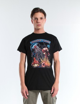 T-SHIRT HALO JCOP NERO