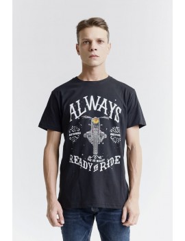 T-SHIRT MC ALMES JCOP2 NERO