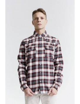 CAMICIA DROBS FCOS NERO WINE