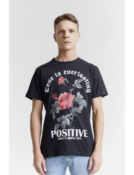 T-SHIRT MC ALMES JCOP1 NERO