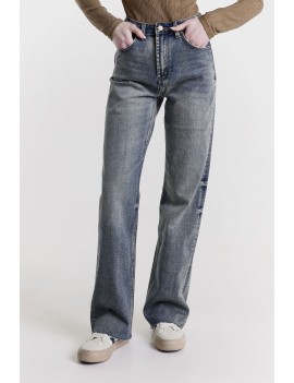 JEANS CLARA 12OZ USED DIRTY