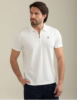 POLO 15QU ZP JCO BIANCA