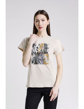 T-SHIRT APPE JCOP06 CREMA