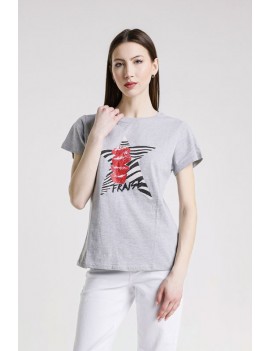 T-SHIRT APPE JCOP07 GRIGIO LG