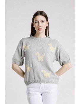 PULL PEPE 5CO GRIGIO MD