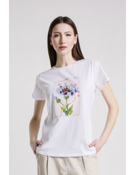 T-SHIRT APPE JCOP10 BIANCO