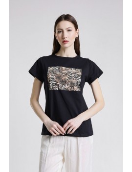 T-SHIRT APPE JCOP02 NERO