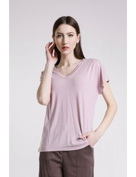 T-SHIRT V IAOLE JCO ROSA