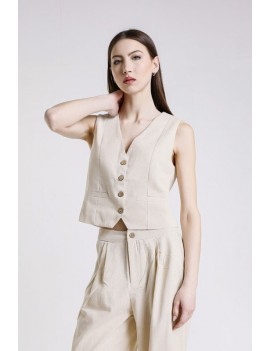 GILET STL67031 TVI BEIGE
