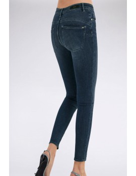 JEANS STAR UP 10OZ DARK USED