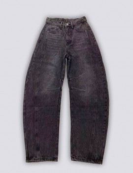 JEANS BARBARA 12OZ NERO