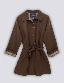 TRENCH NEBBIA TPL CHOCO