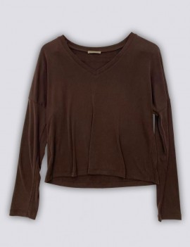 T-SHIRT ML IADES JVI CHOCO