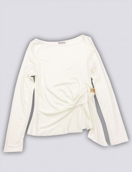 T-SHIRT ML 3871 12VI BIANCO