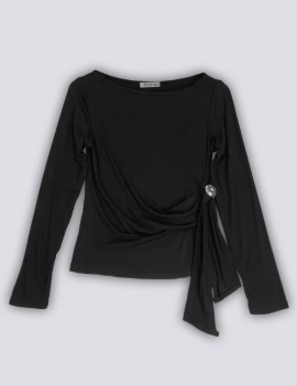 T-SHIRT ML 3871 12VI NERO