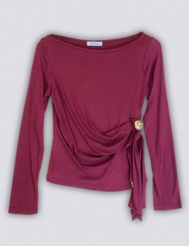 T-SHIRT ML 3871 12VI ROSSO