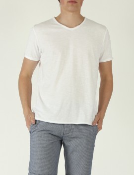 T-SHIRT V GARY JCO BIANCO
