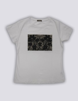 T-SHIRT APPEL JCOP1 BIANCO