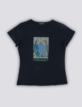 T-SHIRT APPEL JCOP2 BLU