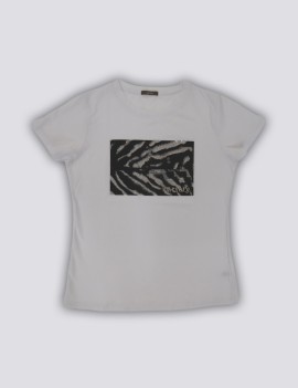 T-SHIRT APPEL JCOP2 BIANCO