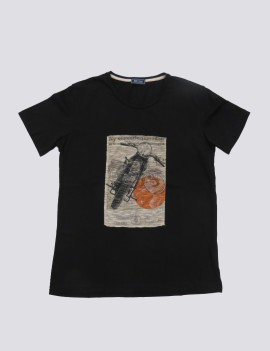 T-SHIRT WAFOR JCOP NERO