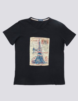 T-SHIRT WAFOR JCOP BLU