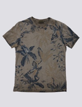 T-SHIRT ARMAN JCOF FANGO BLU