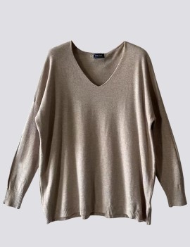 PULL V QUAV 12VI BEIGE MEL